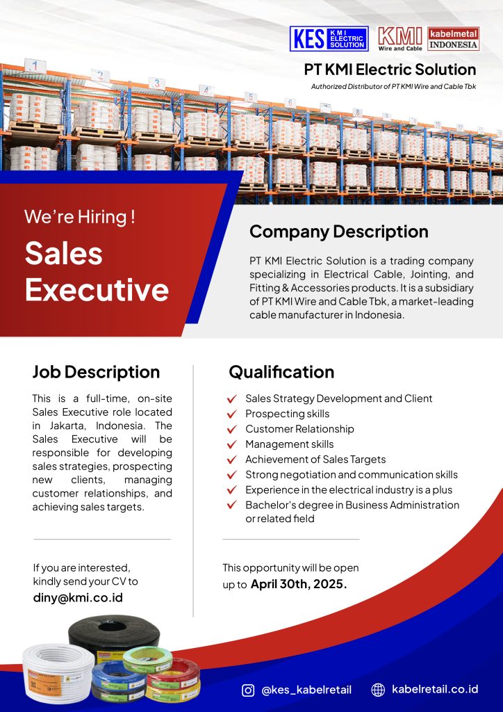 Lowongan Kerja Sales Executive